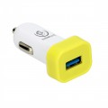 Automobilinis įkroviklis 12-24V USB 3.0 5V 3A greito krovimo (QC3.0) Rebeltec 